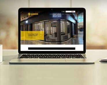 Alusdoor Web Sitesi Tasarımı